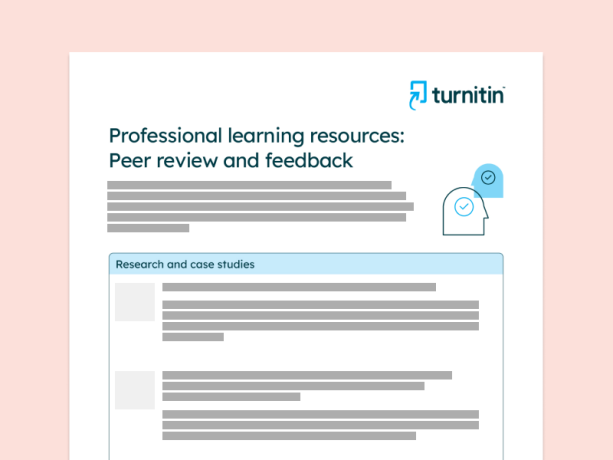 Peer review annotated professional resources